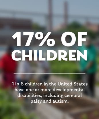 17% of Children
